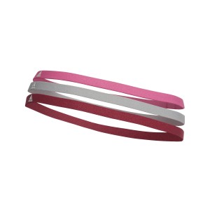 Adidas Hairband 3 Pack Ροζ - Γκρι