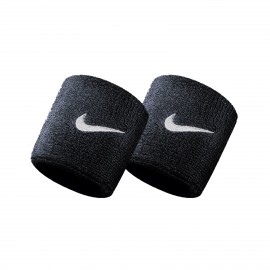 Nike Swoosh 2 Τεμαχια Unisex Περικαρπια Μαυρα