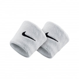 Nike Swoosh Logo 2 Τεμαχια Unisex Περικαρπια Λευκα
