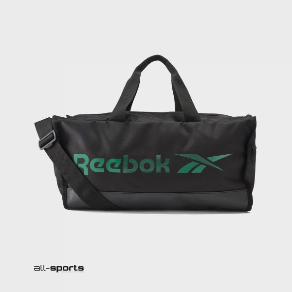 Reebok Training Essential Grip 23.25 Λιτρα Σακος Γυμναστηριου Μαυρο - Πρασινο