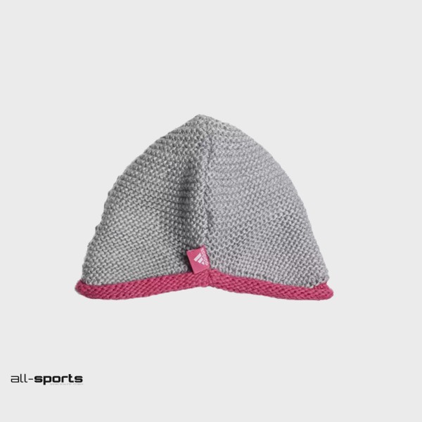 Adidas Knit Beanie Βρεφικο Γκρι - Ροζ