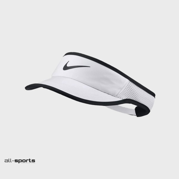 Nike Sportswear Aerobil Court Visor Tennis Καπελο Λευκο