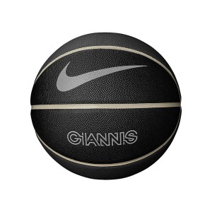 Nike Giannis Antetokoumpo All Court Μπαλα Μπασκετ Μαυρο - Γκρι