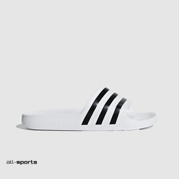 Adidas Adilette Aqua 10 Slip On Unisex Παντοφλες Λευκο - Μαυρο