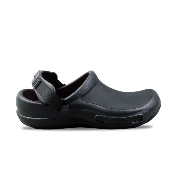 Crocs Bistro Pro Work Lite Ride Clog Unisex Σαμπο Μαυρο - Πορτοκαλι