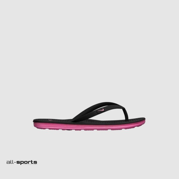 Nike Solarsoft Thong II Παιδικες Σαγιοναρες Ροζ - Μαυρο