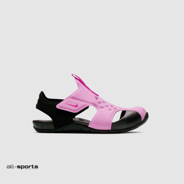Nike Sunray Protect 2 Sandal PS Ροζ - Μαυρο