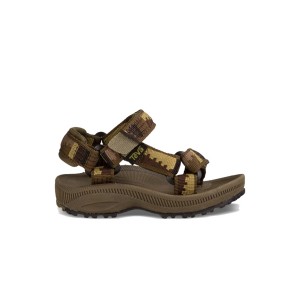 Teva Hurricane Xlt Αθλητικα Παιδικα Πεδιλα Καφε 