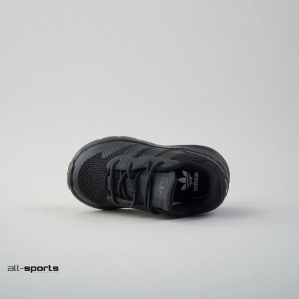 Adidas Originals ZX 1K Βρεφικο Παπουτσι Μαυρο
