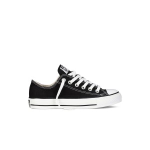 Converse All Star Chuck Taylor Ps Canvas Low Παιδικο Παπουτσι Μαυρο - Λευκο