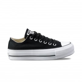 Converse All Star Chuck Taylor Platform Low Μαυρο