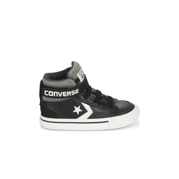 Converse Pro Blaze Strap Hi Ι Μαυρο - Λευκο