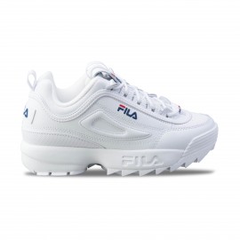 Fila Disruptor II Premium Chunky Γυναικειο Παπουτσι Λευκο