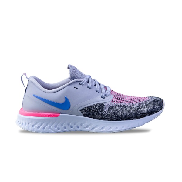 Nike Odyssey React Flyknit 2 Ροζ - Γκρι - Μωβ