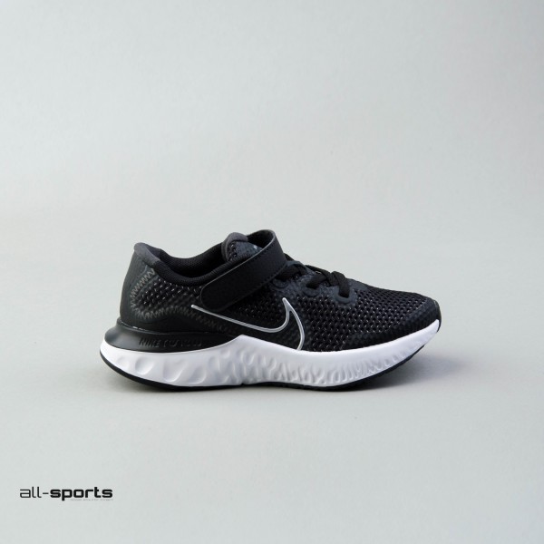 Nike Renew Run Μαυρο - Λευκο