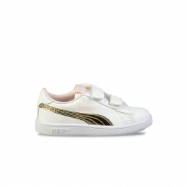 Puma Smash V2 Mermaid V PS Παιδικο Παπουτσι Λευκο - Περλε