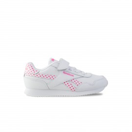 Reebok Royal Classic Jogger 3 K Λευκο - Ροζ