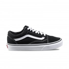 Vans Old Skool Unisex Παπουτσι Μαυρο - Λευκο 