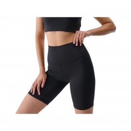 4F Sportstyle Functional High Waist Γυναικειο Σορτσακι Μαυρο