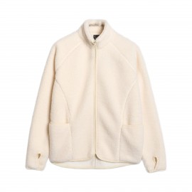 4F Sherpa Fleece With Stand Up Collar