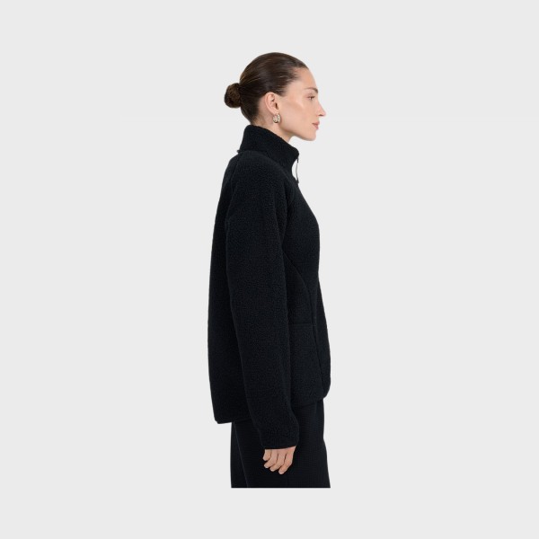 4F Sherpa Fleece With Stand Up Collar