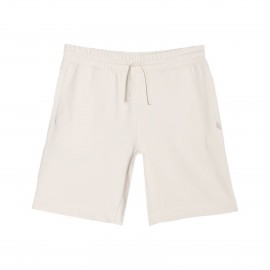 4F Sportstyle French Terry Small Logo Knee Ανδρικη Βερμουδα Εκρου