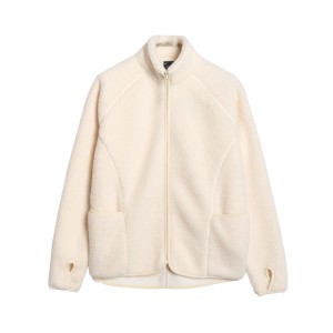 4F Sherpa Fleece With Stand Up Collar