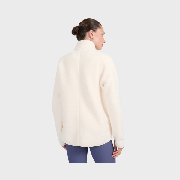 4F Sherpa Fleece With Stand Up Collar