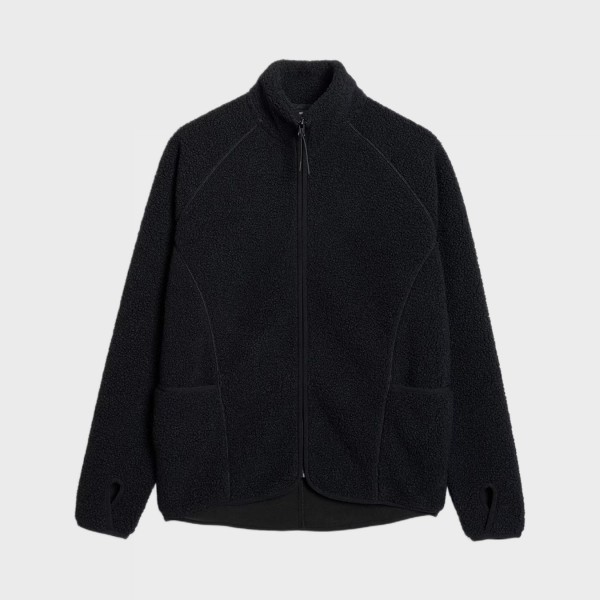 4F Sherpa Fleece With Stand Up Collar