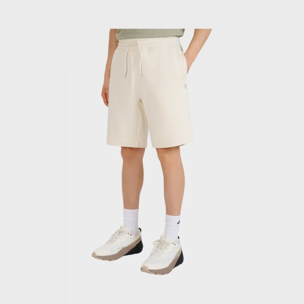4F Sportstyle French Terry Small Logo Knee Shorts