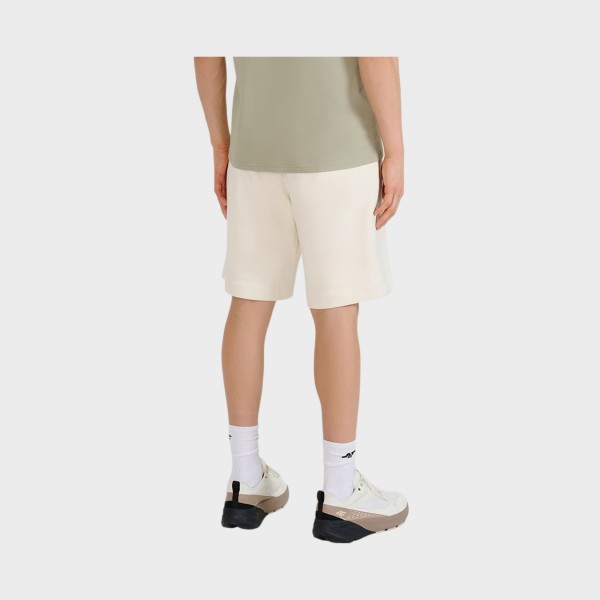 4F Sportstyle French Terry Small Logo Knee Shorts