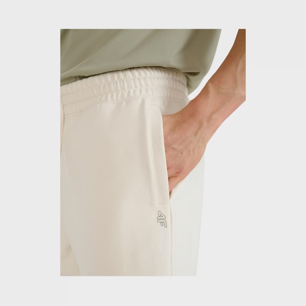 4F Sportstyle French Terry Small Logo Knee Shorts