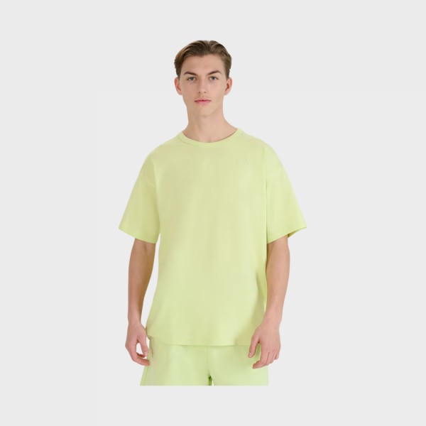 4F Loose Fit Hip Lenght Small Logo Unisex Tee