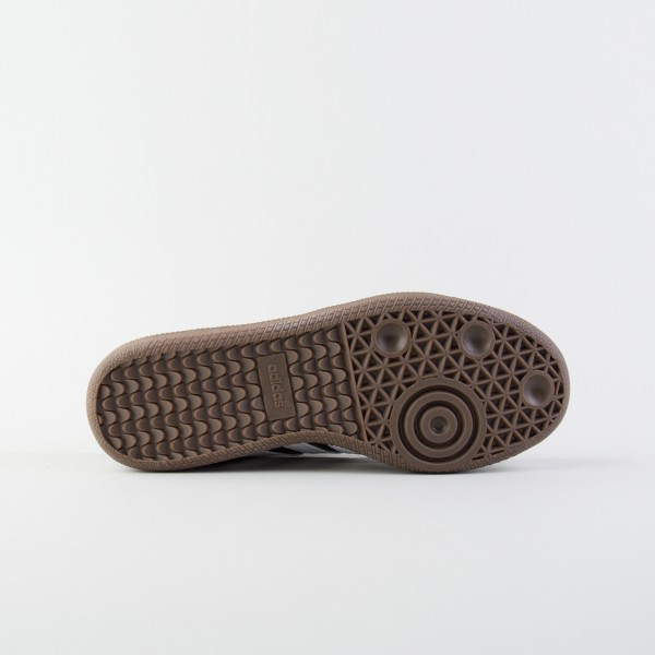 Adidas Samba Leather Sued Unisex Παπουτσι Μαυρο - Λευκο