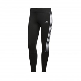 Adidas Running 3 Stripes Γυναικειο Κολαν Μαυρο    