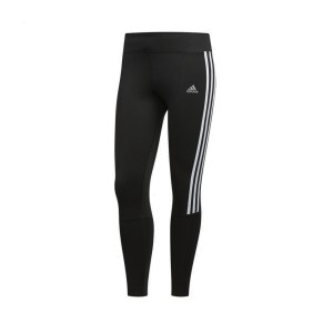 Adidas Running 3 Stripes Γυναικειο Κολαν Μαυρο    