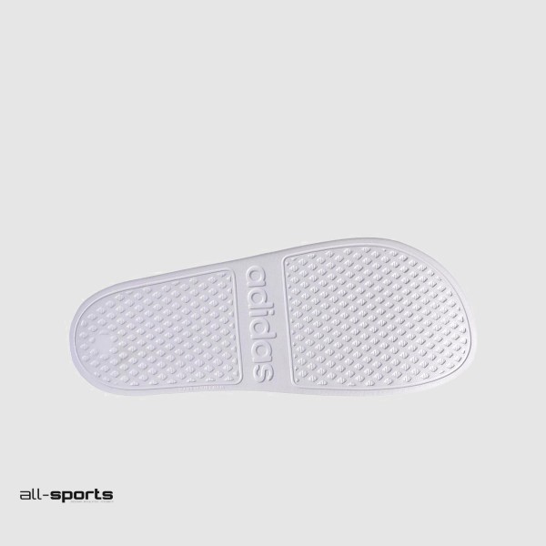Adidas Adilette Aqua 10 Γυναικεια Παντοφλα Λευκη - Χρυση