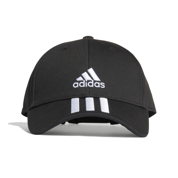 Adidas Baseball 3-Stripes Twill Unisex Καπελο Μαυρο