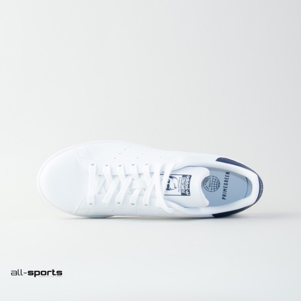 Adidas Originals Stan Smith Primegreen Ανδρικο Παπουτσι Λευκο - Μπλε