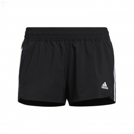 Adidas Performance Pacer 3-Stripes Woven Γυναικειο Σορτς Μαυρο