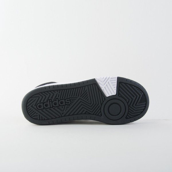 Adidas Hoops 3.0 Mid Unisex Εφηβικο Παπουτσι Μαυρο - Λευκο