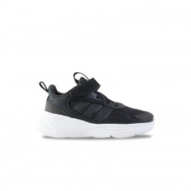 Adidas Ozelle Running Lifestyle Elastic Lace With Top Strap Παιδικο Παπουτσι Μαυρο