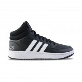 Adidas Hoops 3.0 Mid Classic Vintage Ανδρικο Παπουτσι Μαυρο