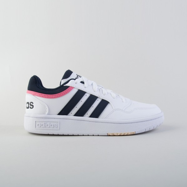 Adidas Originals 3 Stripes Low Hoops 3.0 Unisex Παπουτσι Λευκο - Μαυρο