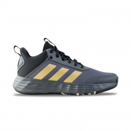 Adidas Own The Game 2.0 Basketball Mid Ανδρικο Παπουτσι Μαυρο - Χρυσο