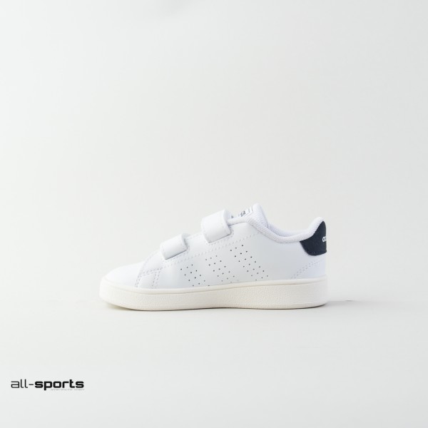 Adidas Advantage Lifestyle Court Two Hook-And-Loop Παιδικο Παπουτσι Λευκο