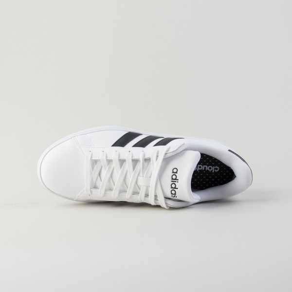 Adidas Sportswear Grand Court Cloudfoam Comfort Ανδρικο Παπουτσι Λευκο