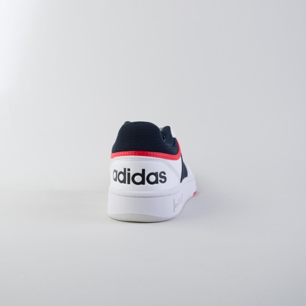 Adidas Hoops 3.0 Sneakers Ανδρικο Παπουτσι Λευκο - Μαυρο