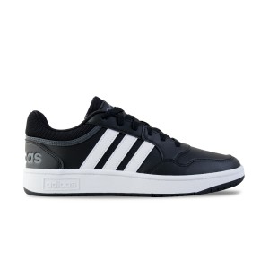 Adidas Hoops 3 Low Classic Vintage Ανδρικο Παπουτσι Μαυρο - Λευκο