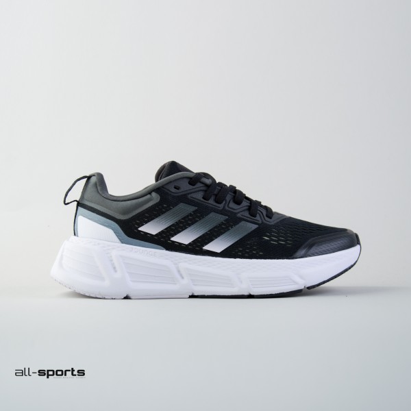 Adidas Questar Ανδρικο Παπουτσι Μαυρο - Λευκο